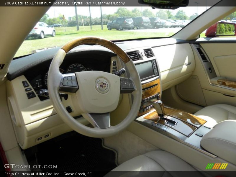 Crystal Red / Cashmere/Ebony 2009 Cadillac XLR Platinum Roadster