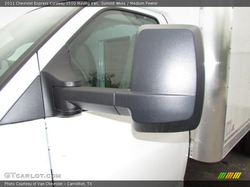Summit White / Medium Pewter 2011 Chevrolet Express Cutaway 3500 Moving Van