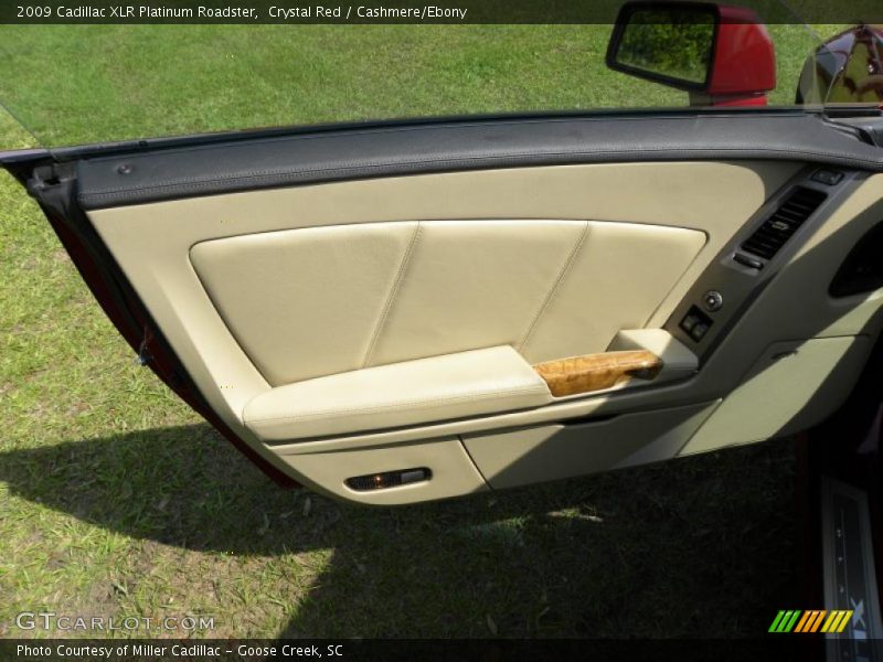 Crystal Red / Cashmere/Ebony 2009 Cadillac XLR Platinum Roadster
