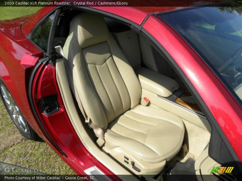 Crystal Red / Cashmere/Ebony 2009 Cadillac XLR Platinum Roadster