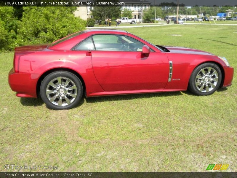  2009 XLR Platinum Roadster Crystal Red