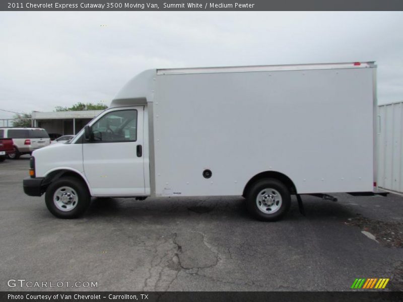  2011 Express Cutaway 3500 Moving Van Summit White