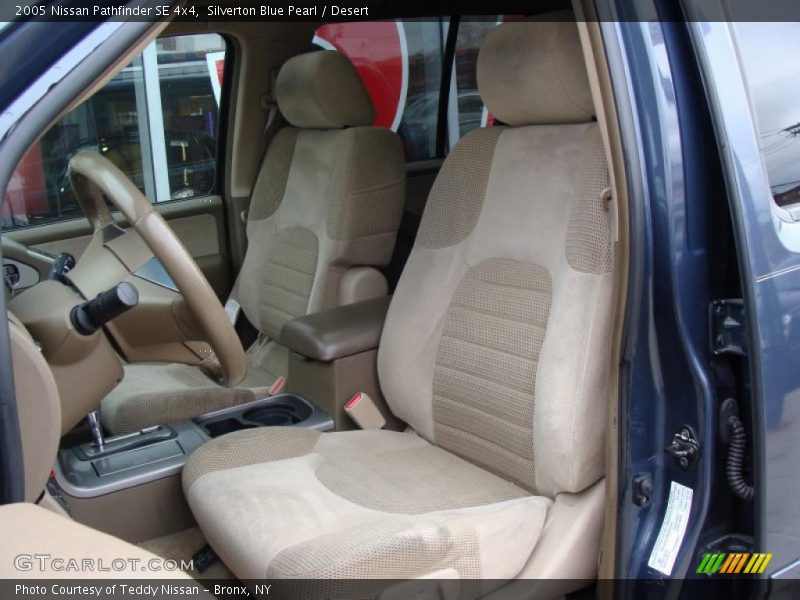 Silverton Blue Pearl / Desert 2005 Nissan Pathfinder SE 4x4