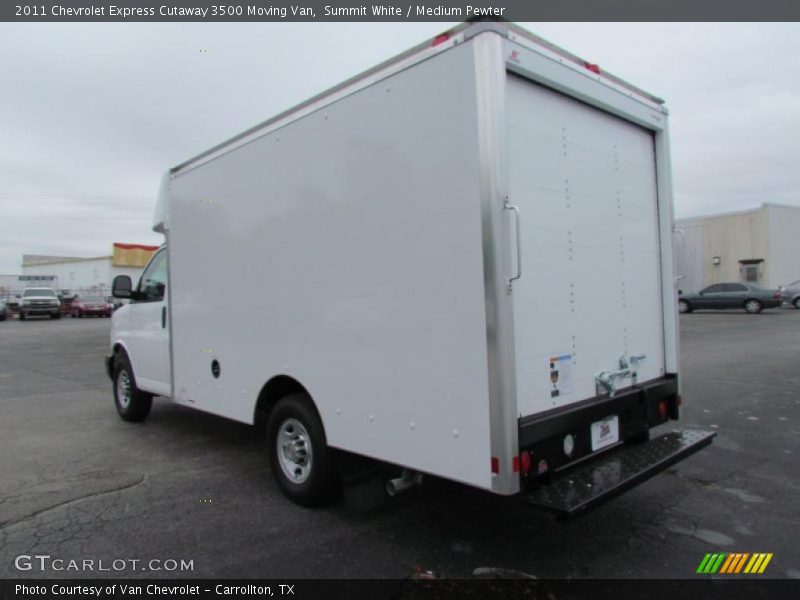 Summit White / Medium Pewter 2011 Chevrolet Express Cutaway 3500 Moving Van
