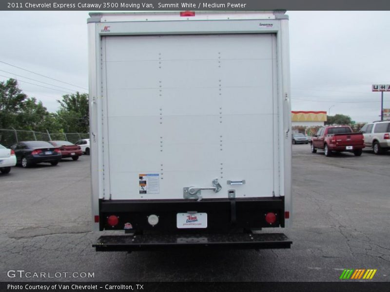 Summit White / Medium Pewter 2011 Chevrolet Express Cutaway 3500 Moving Van