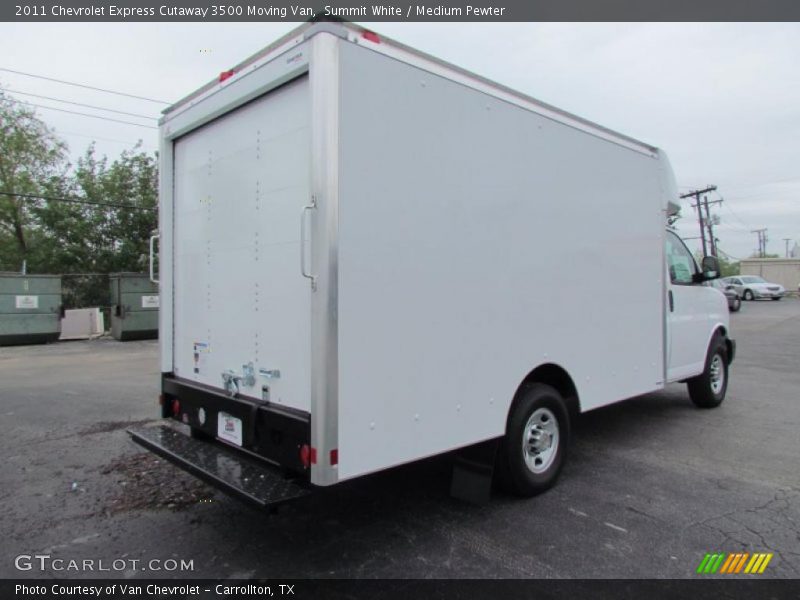 Summit White / Medium Pewter 2011 Chevrolet Express Cutaway 3500 Moving Van