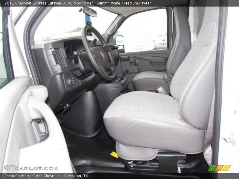  2011 Express Cutaway 3500 Moving Van Medium Pewter Interior