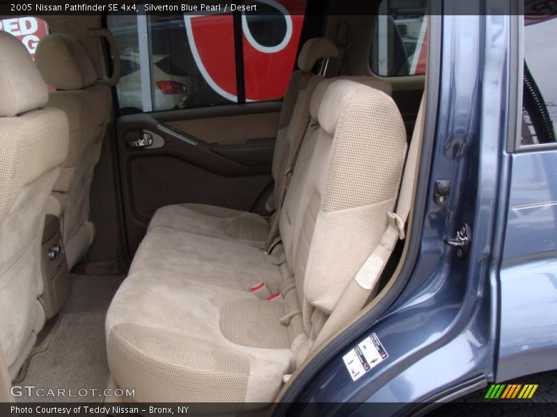 Silverton Blue Pearl / Desert 2005 Nissan Pathfinder SE 4x4