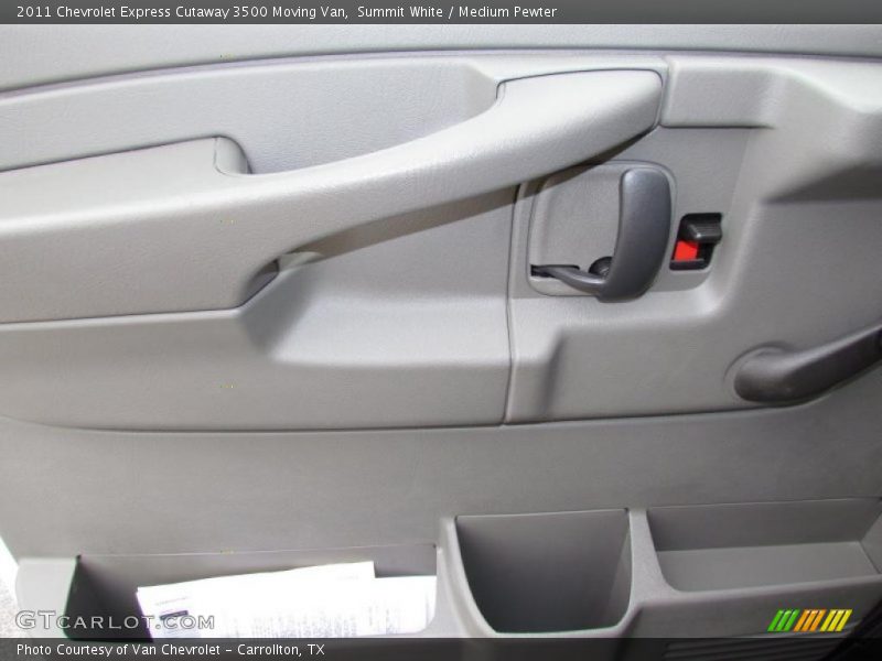 Summit White / Medium Pewter 2011 Chevrolet Express Cutaway 3500 Moving Van