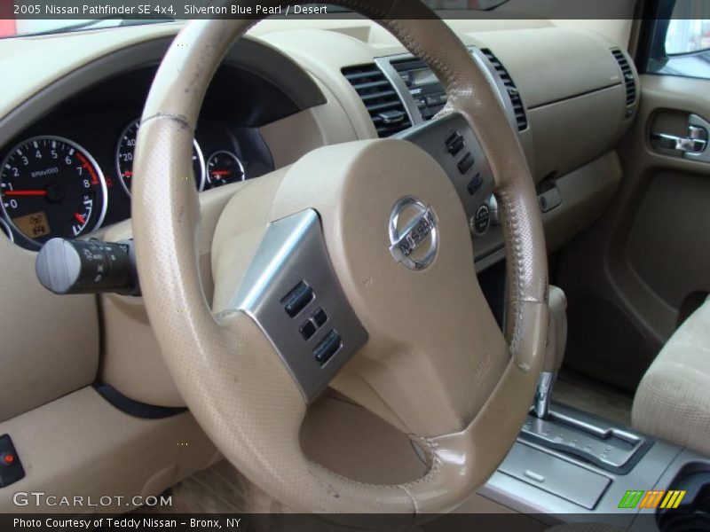 Silverton Blue Pearl / Desert 2005 Nissan Pathfinder SE 4x4