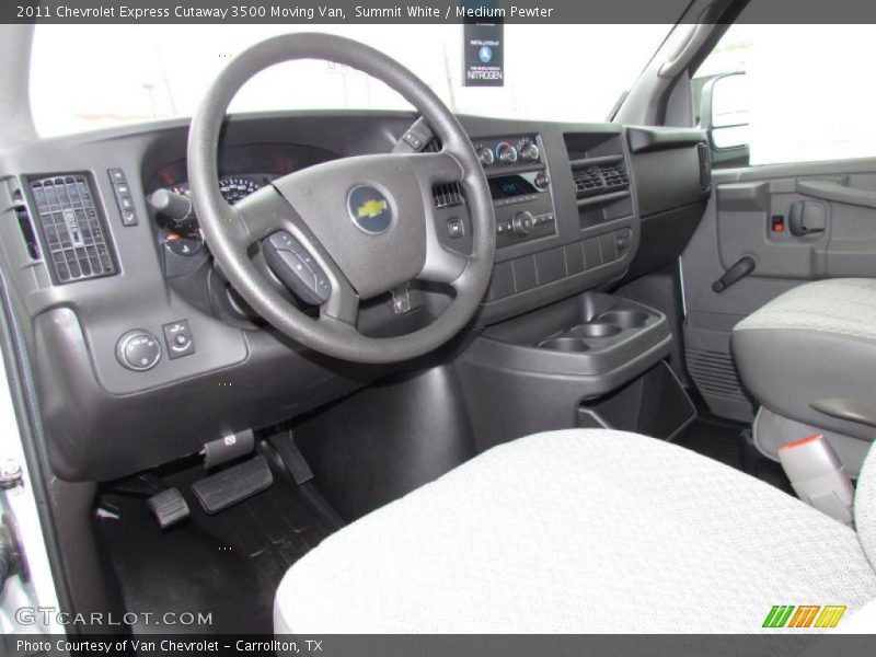 Medium Pewter Interior - 2011 Express Cutaway 3500 Moving Van 
