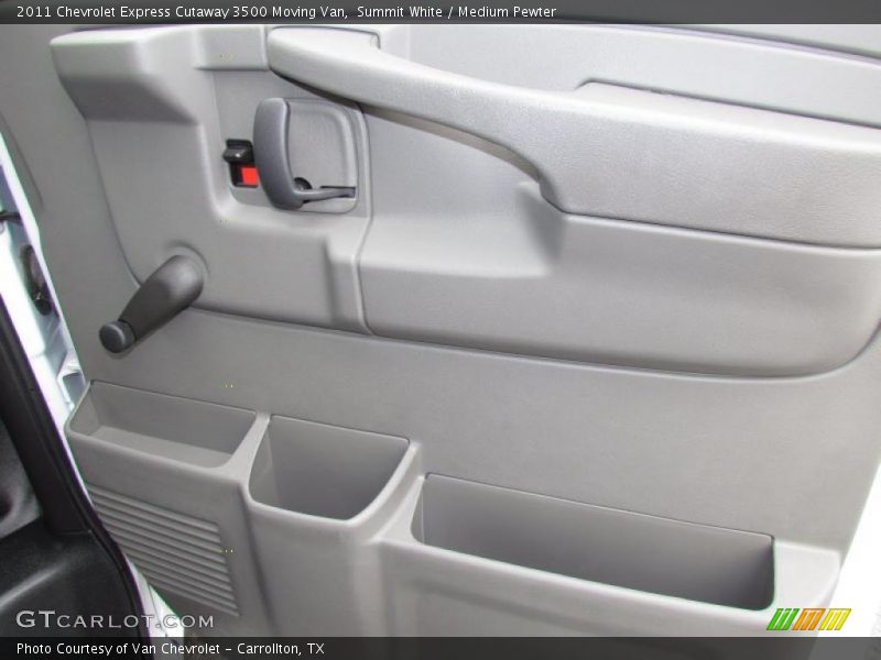 Summit White / Medium Pewter 2011 Chevrolet Express Cutaway 3500 Moving Van