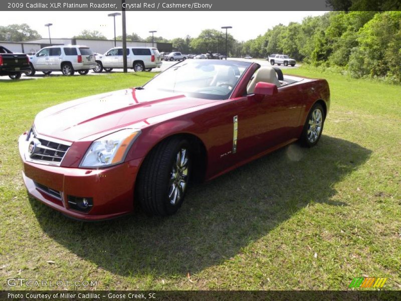 Crystal Red / Cashmere/Ebony 2009 Cadillac XLR Platinum Roadster