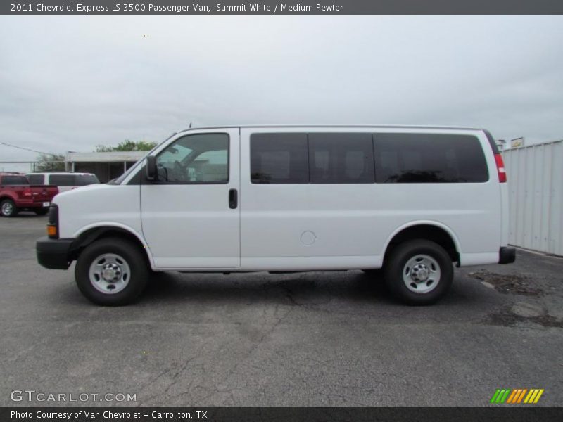  2011 Express LS 3500 Passenger Van Summit White