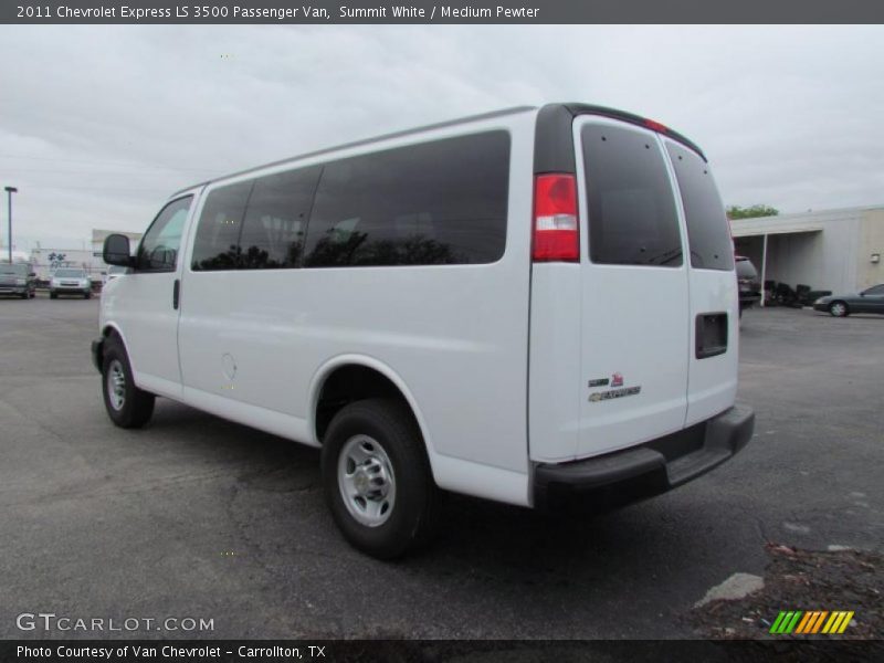  2011 Express LS 3500 Passenger Van Summit White