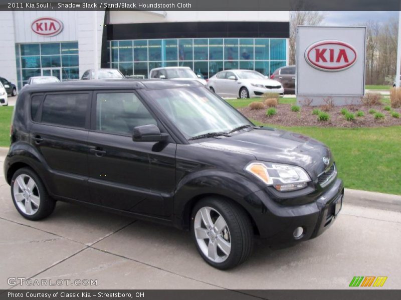 Shadow Black / Sand/Black Houndstooth Cloth 2011 Kia Soul !