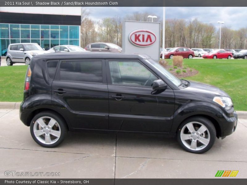 Shadow Black / Sand/Black Houndstooth Cloth 2011 Kia Soul !