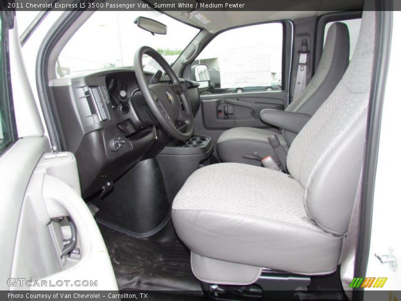  2011 Express LS 3500 Passenger Van Medium Pewter Interior