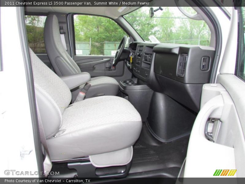  2011 Express LS 3500 Passenger Van Medium Pewter Interior