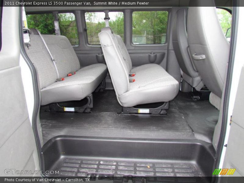  2011 Express LS 3500 Passenger Van Medium Pewter Interior