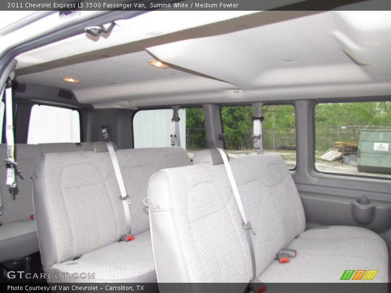  2011 Express LS 3500 Passenger Van Medium Pewter Interior