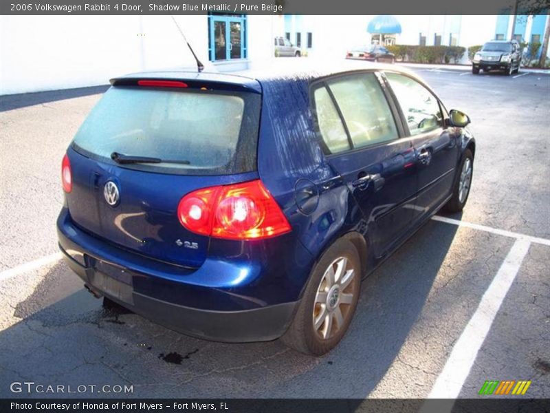 Shadow Blue Metallic / Pure Beige 2006 Volkswagen Rabbit 4 Door