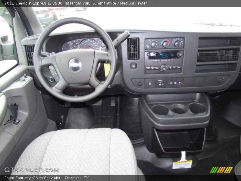 Dashboard of 2011 Express LS 3500 Passenger Van