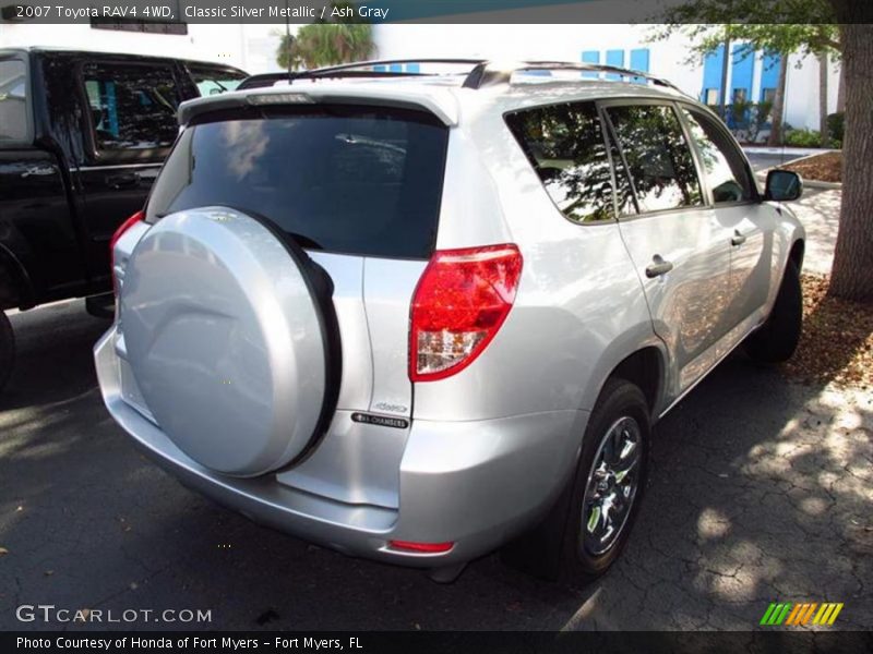Classic Silver Metallic / Ash Gray 2007 Toyota RAV4 4WD
