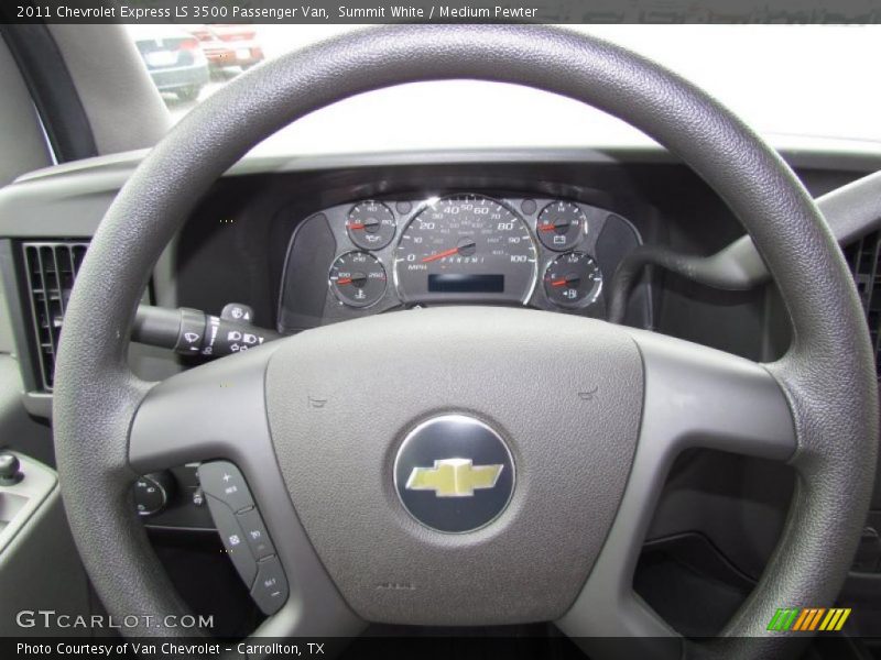  2011 Express LS 3500 Passenger Van Steering Wheel
