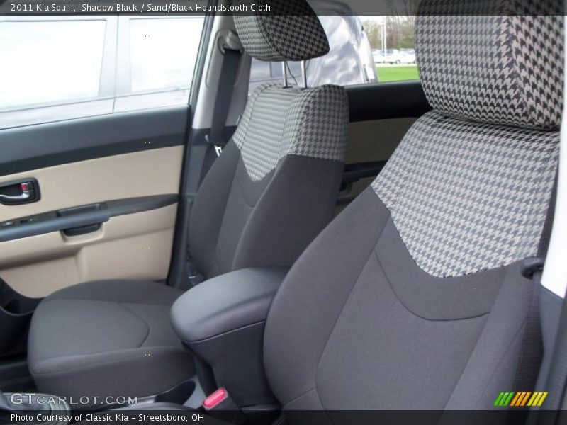 Shadow Black / Sand/Black Houndstooth Cloth 2011 Kia Soul !