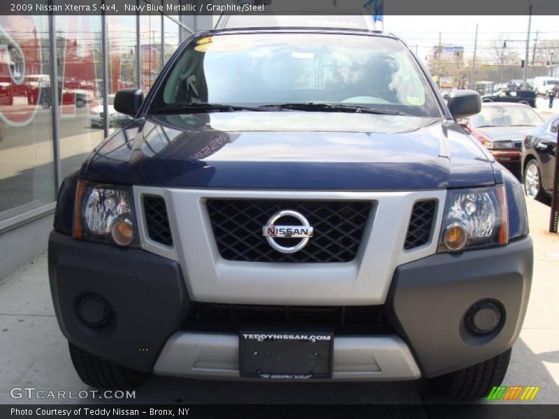 Navy Blue Metallic / Graphite/Steel 2009 Nissan Xterra S 4x4