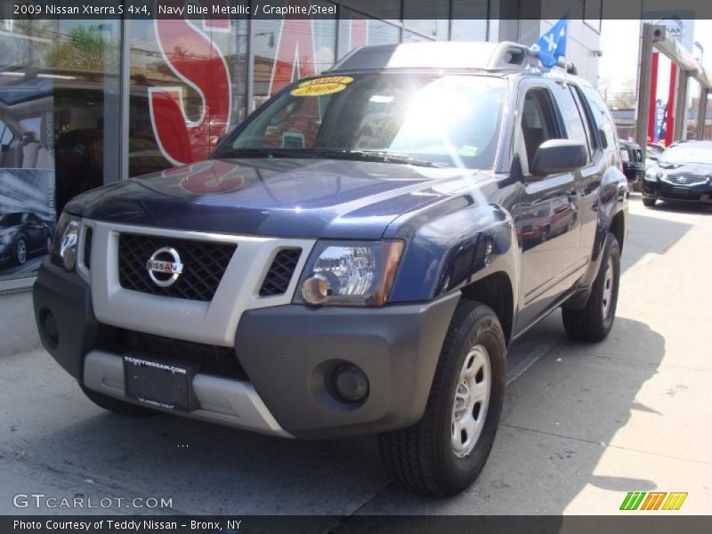 Navy Blue Metallic / Graphite/Steel 2009 Nissan Xterra S 4x4