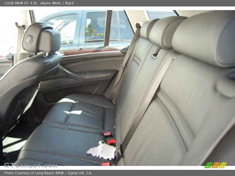 Alpine White / Black 2008 BMW X5 4.8i