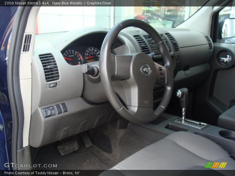 Navy Blue Metallic / Graphite/Steel 2009 Nissan Xterra S 4x4