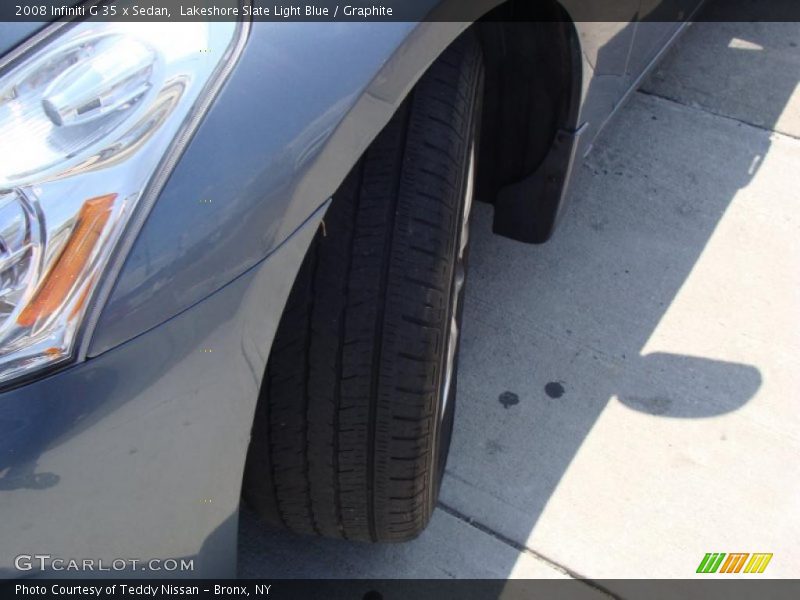 Lakeshore Slate Light Blue / Graphite 2008 Infiniti G 35 x Sedan