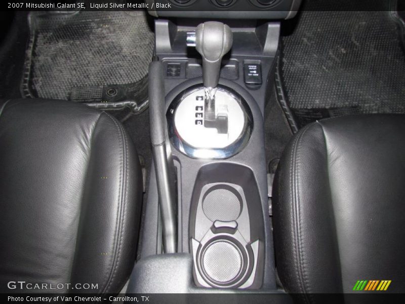 Liquid Silver Metallic / Black 2007 Mitsubishi Galant SE