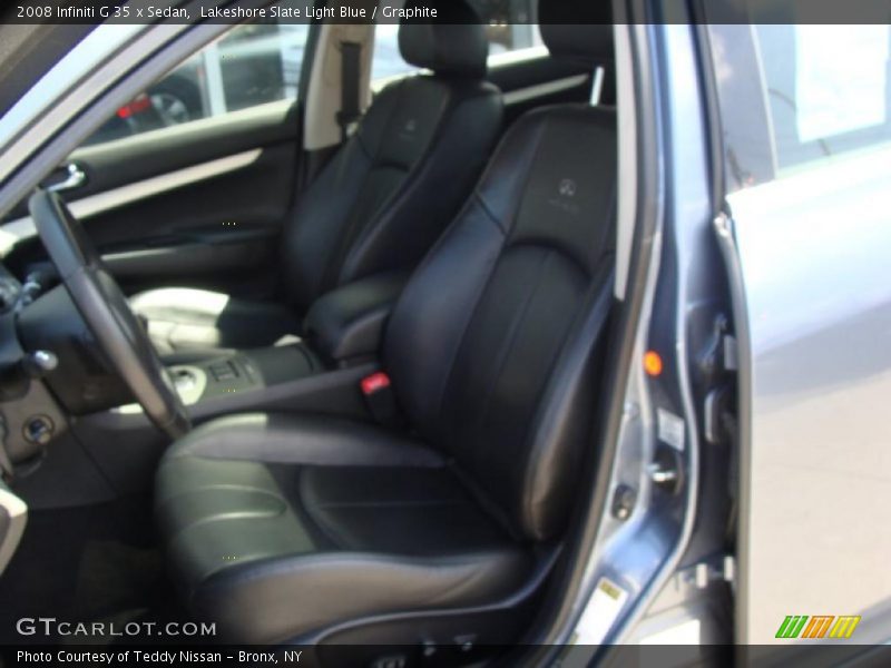 Lakeshore Slate Light Blue / Graphite 2008 Infiniti G 35 x Sedan