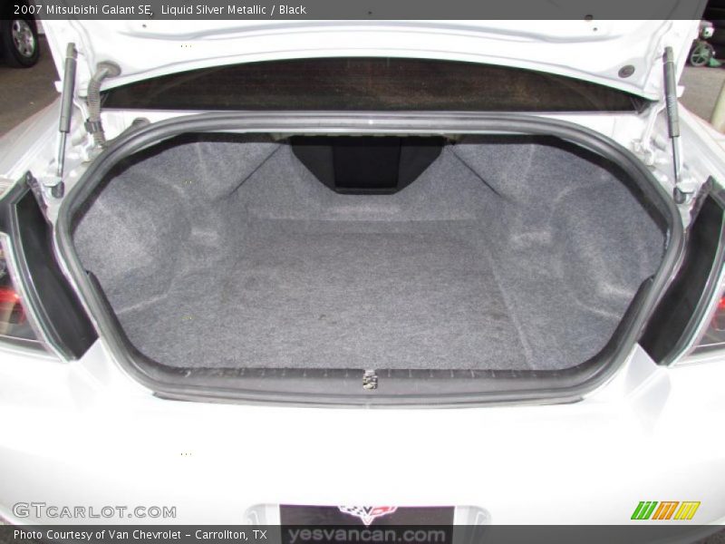 Liquid Silver Metallic / Black 2007 Mitsubishi Galant SE