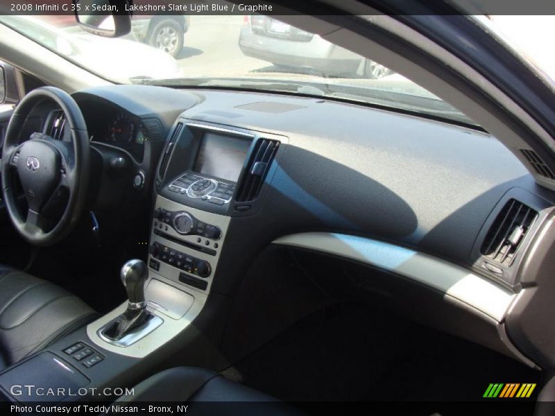Lakeshore Slate Light Blue / Graphite 2008 Infiniti G 35 x Sedan