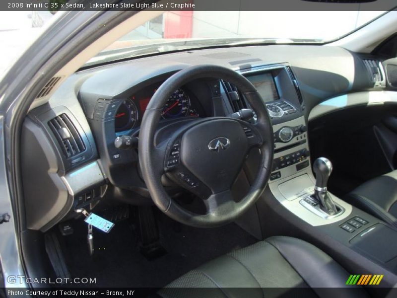 Lakeshore Slate Light Blue / Graphite 2008 Infiniti G 35 x Sedan