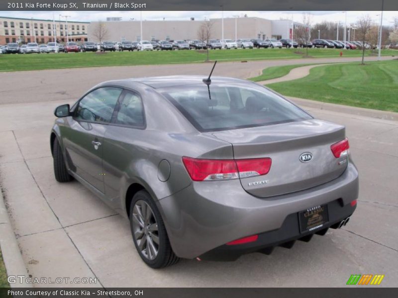 Titanium / Black Sport 2011 Kia Forte Koup SX