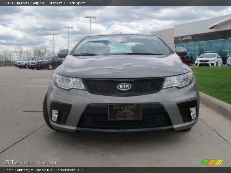 Titanium / Black Sport 2011 Kia Forte Koup SX