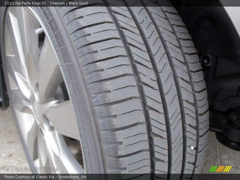 Titanium / Black Sport 2011 Kia Forte Koup SX