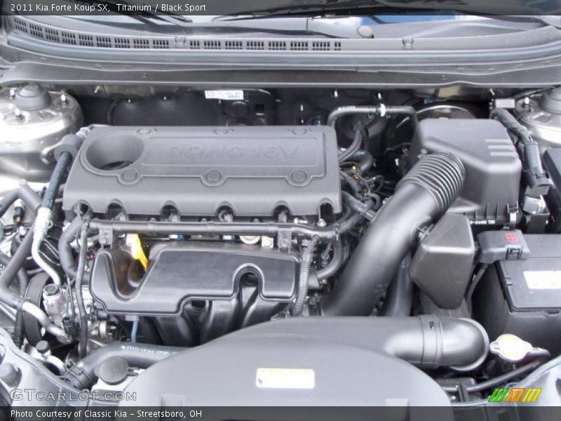  2011 Forte Koup SX Engine - 2.4 Liter DOHC 16-Valve CVVT 4 Cylinder