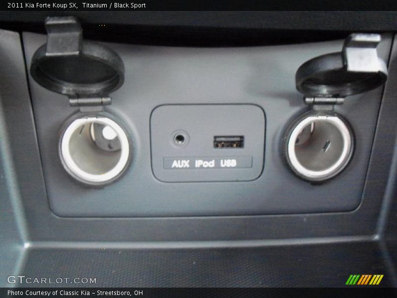 Titanium / Black Sport 2011 Kia Forte Koup SX