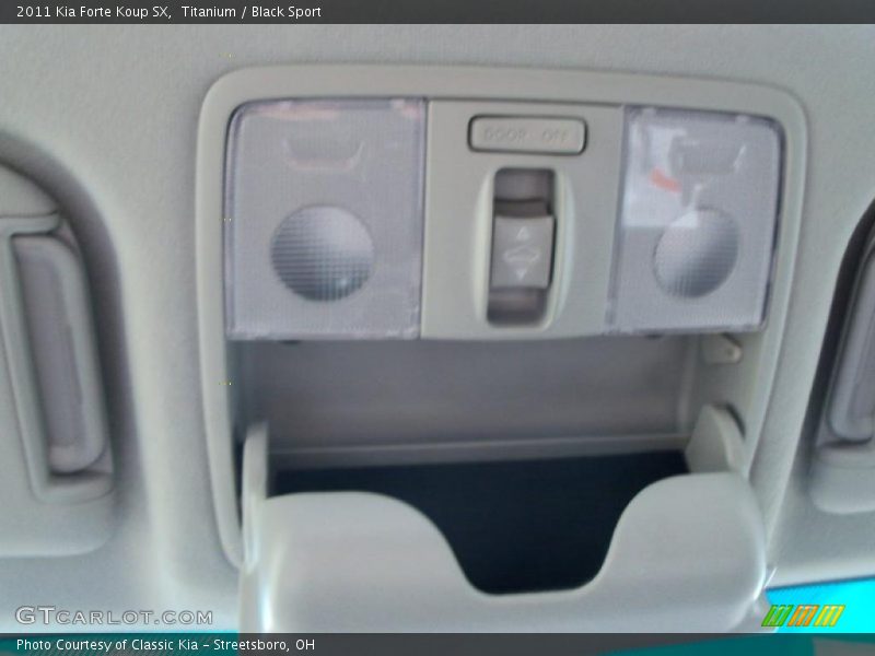 Titanium / Black Sport 2011 Kia Forte Koup SX