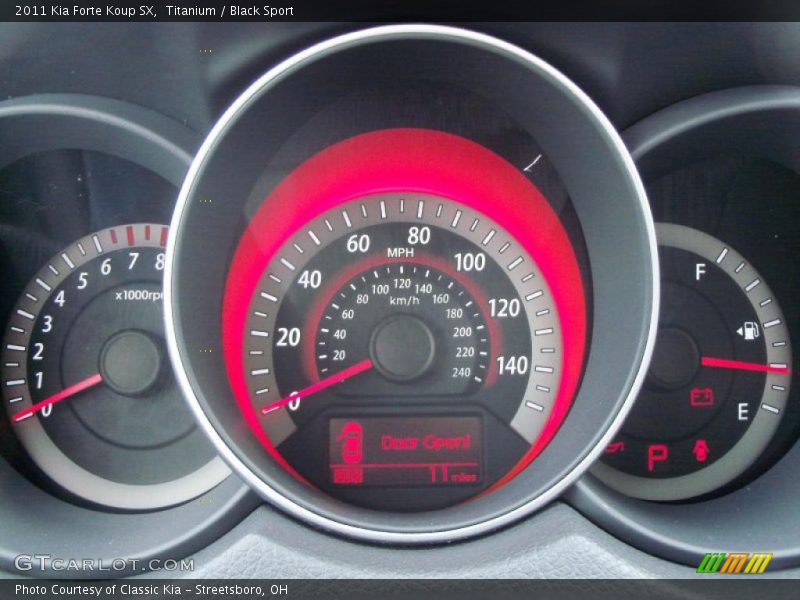  2011 Forte Koup SX SX Gauges