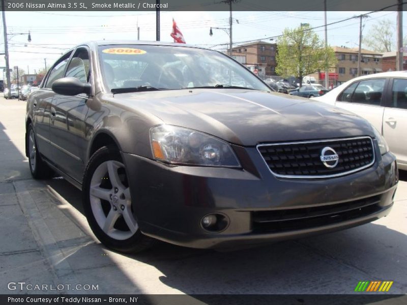 Smoke Metallic / Charcoal 2006 Nissan Altima 3.5 SL