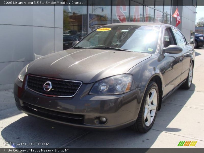 Smoke Metallic / Charcoal 2006 Nissan Altima 3.5 SL