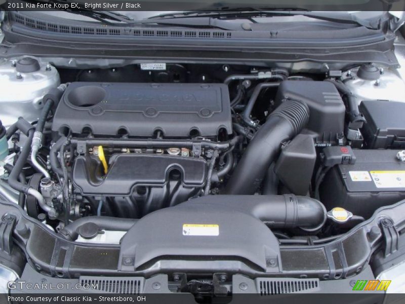  2011 Forte Koup EX Engine - 2.0 Liter DOHC 16-Valve CVVT 4 Cylinder